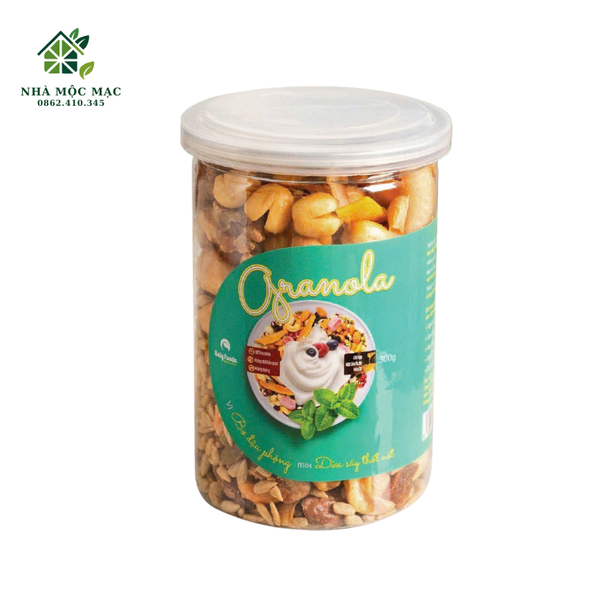 Granola vị bơ đậu phộng BalyFood 250g