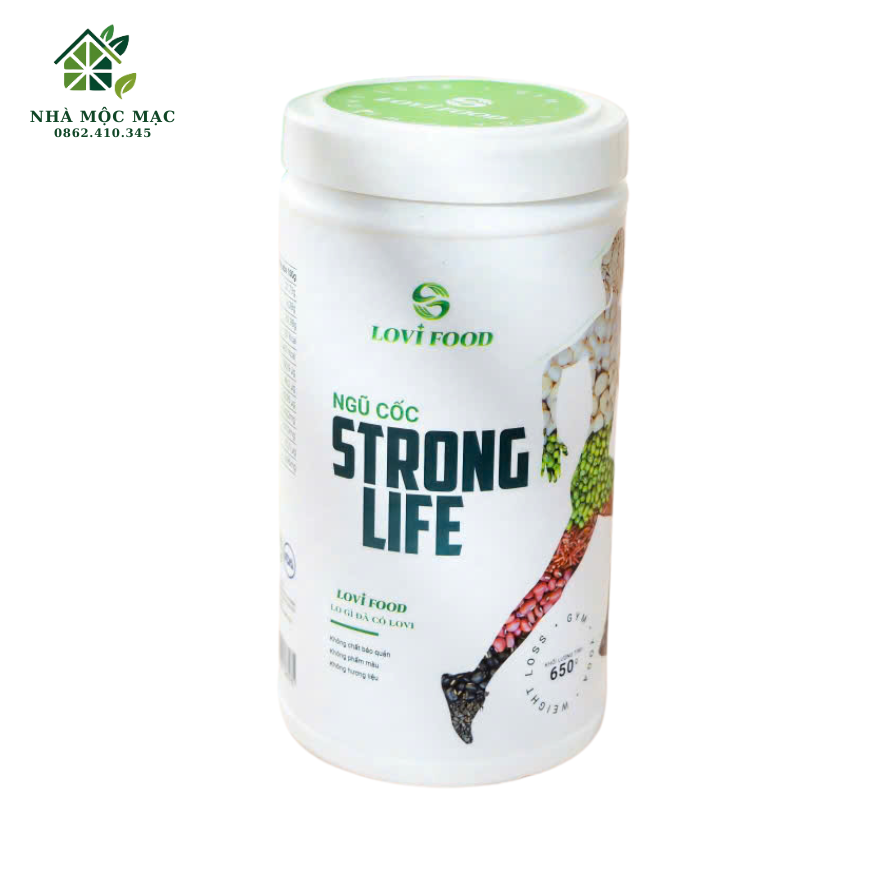 Ngũ Cốc Dinh Dưỡng Stronglife Lovifood  Hộp 650g